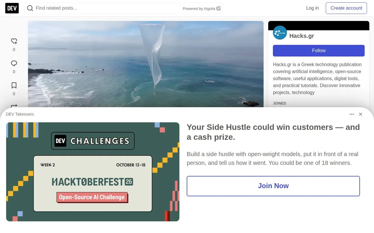 US Air Force Awards $49M Contract to WindBorne for Weather Data: 700 Balloons and an AI Forecasting Model