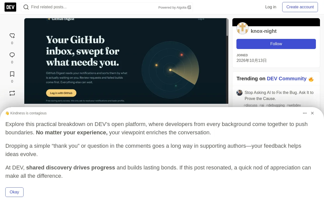 Drowning in GitHub Notifications? This Developer Built an AI-Powered Noise Reduction Tool