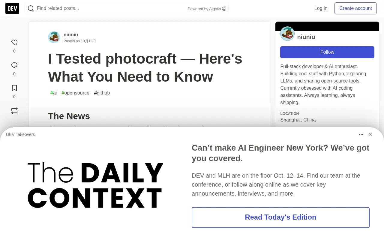 PhotoCraft Review: Is This Open-Source Image Editor Worth Using?