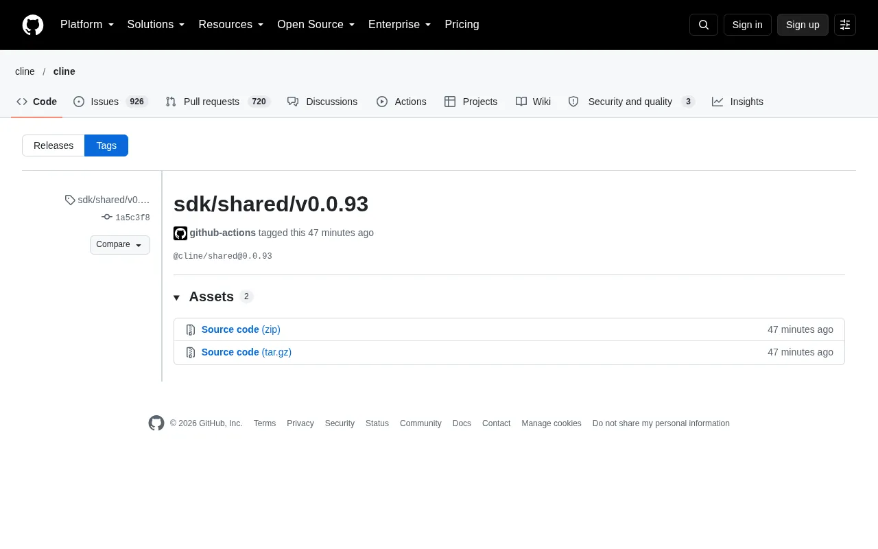 Cline Releases @cline/shared 0.0.93: AI Coding Tool SDK Update Breakdown