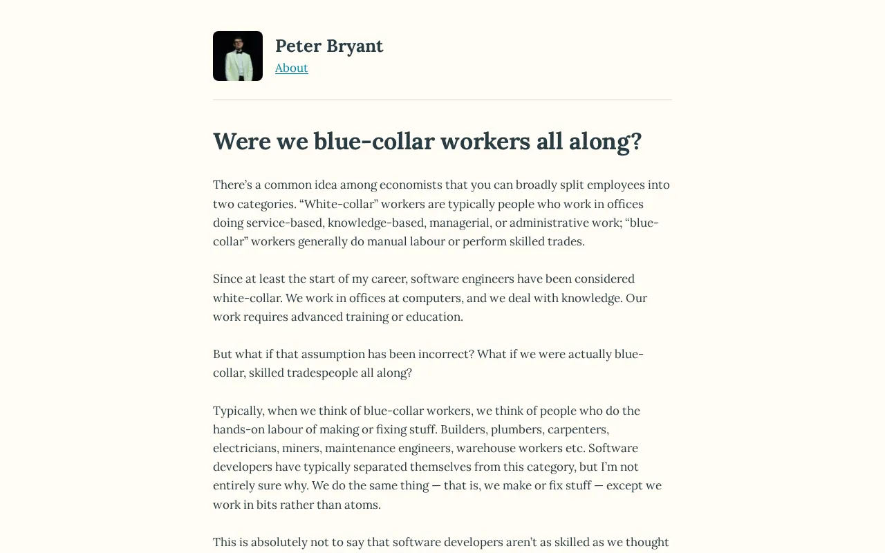 Were Software Engineers Blue-Collar Workers All Along? A Heated Debate on HN