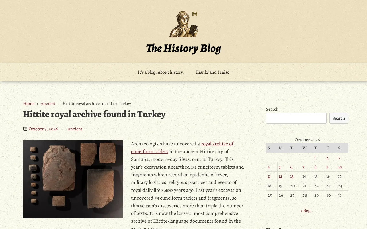 Hittite Royal Archive Discovered in Turkey: Can AI Decipher a Lost Empire?
