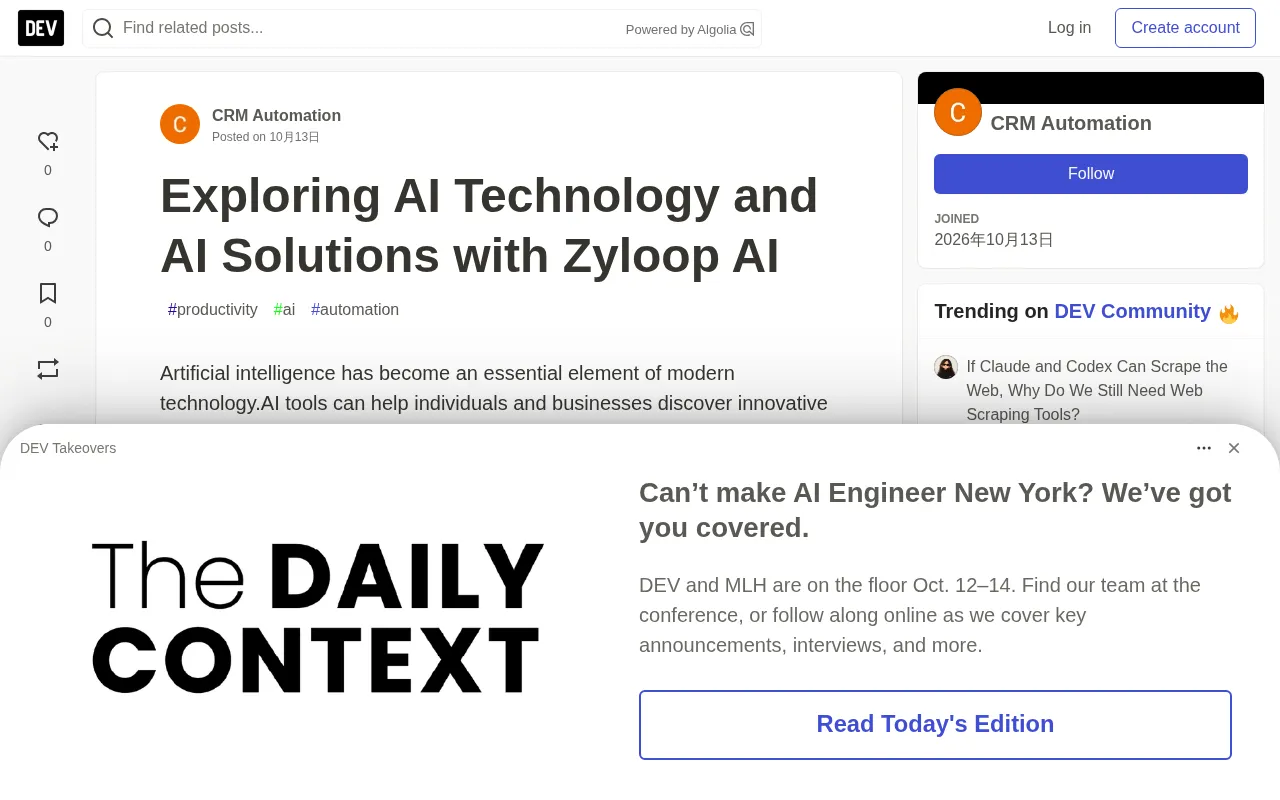 Zyloop AI Platform Overview