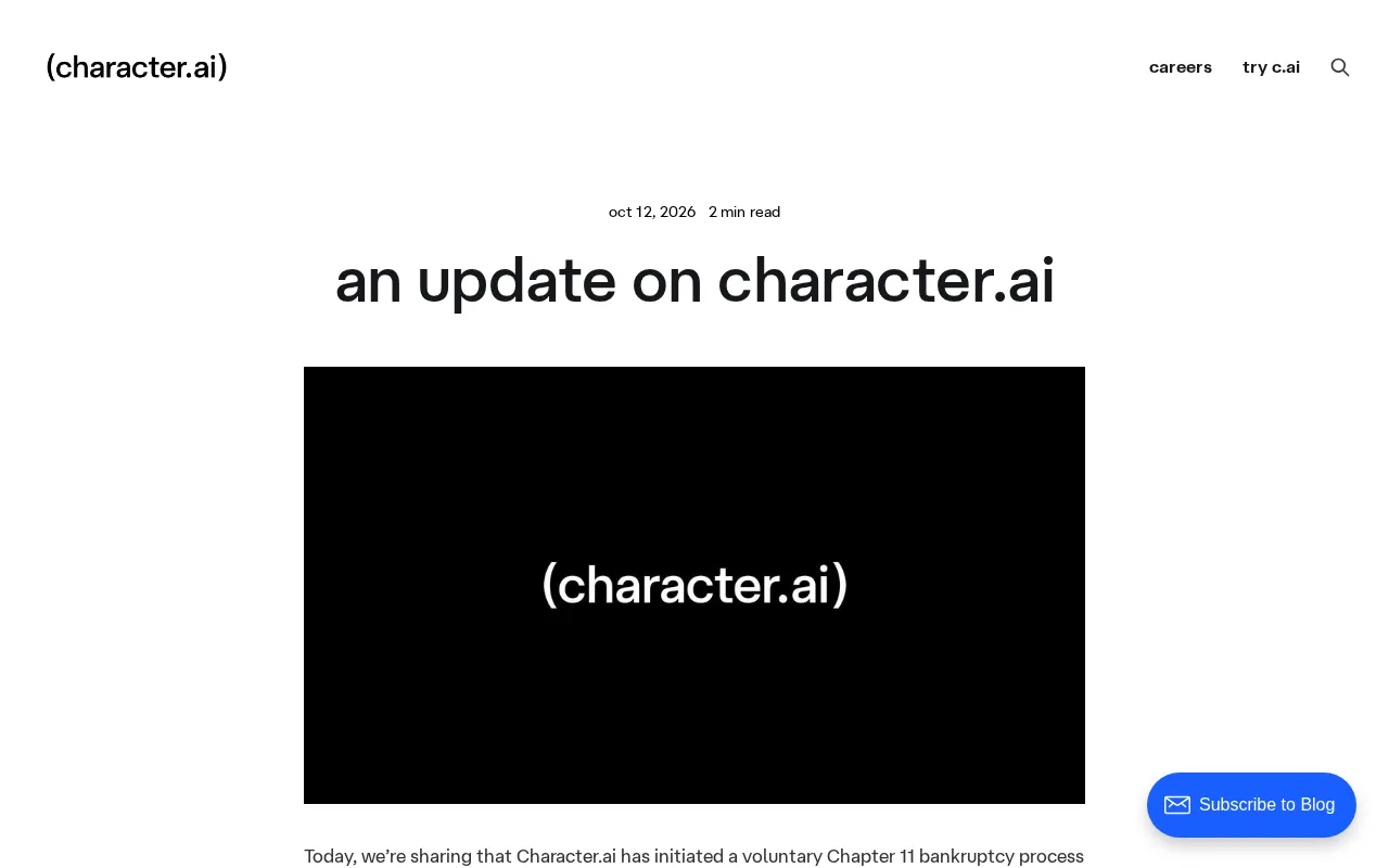 Character.ai 破产闹剧:当域名与玩笑撞上新闻底线