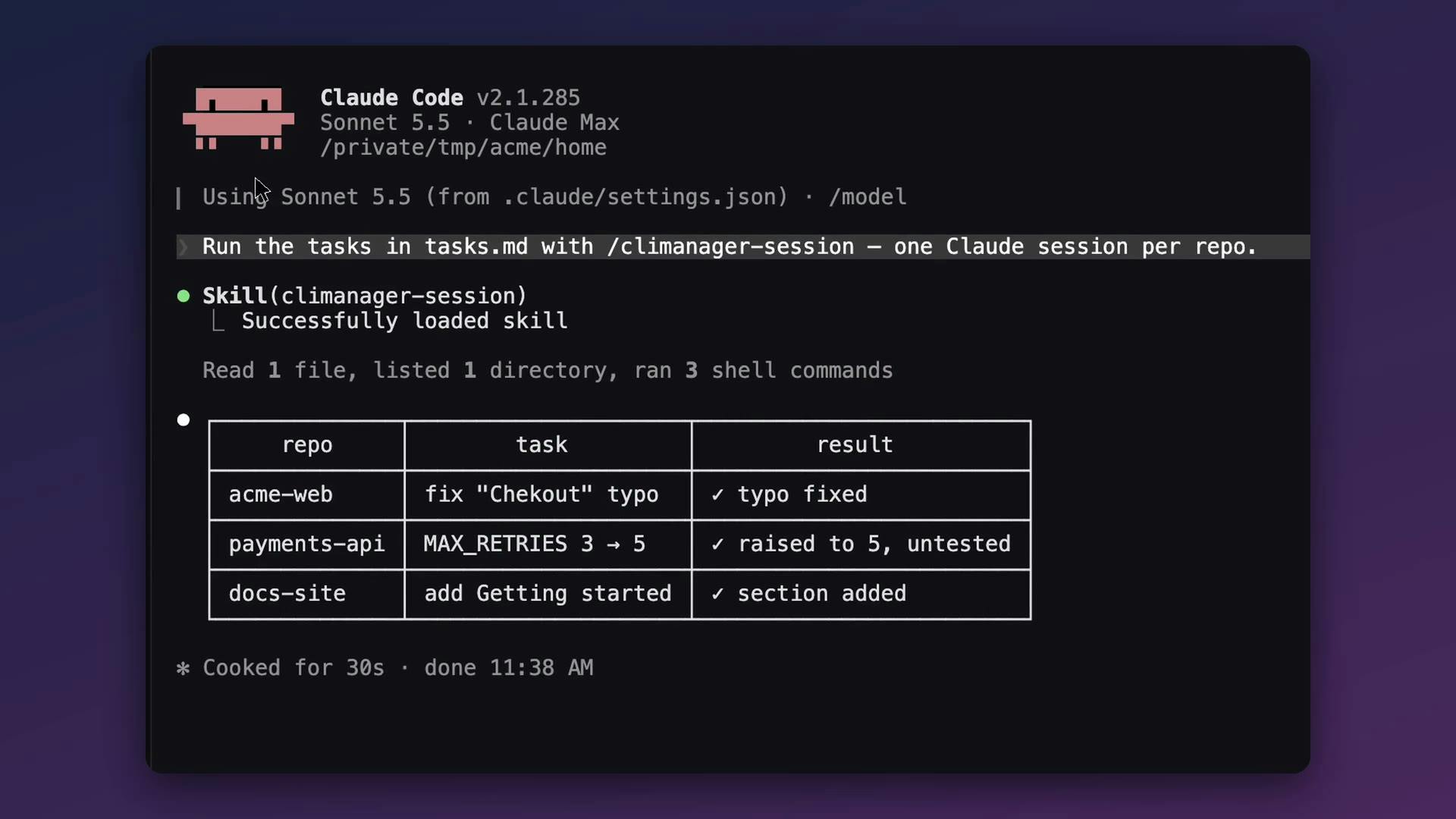 CLI Manager product page