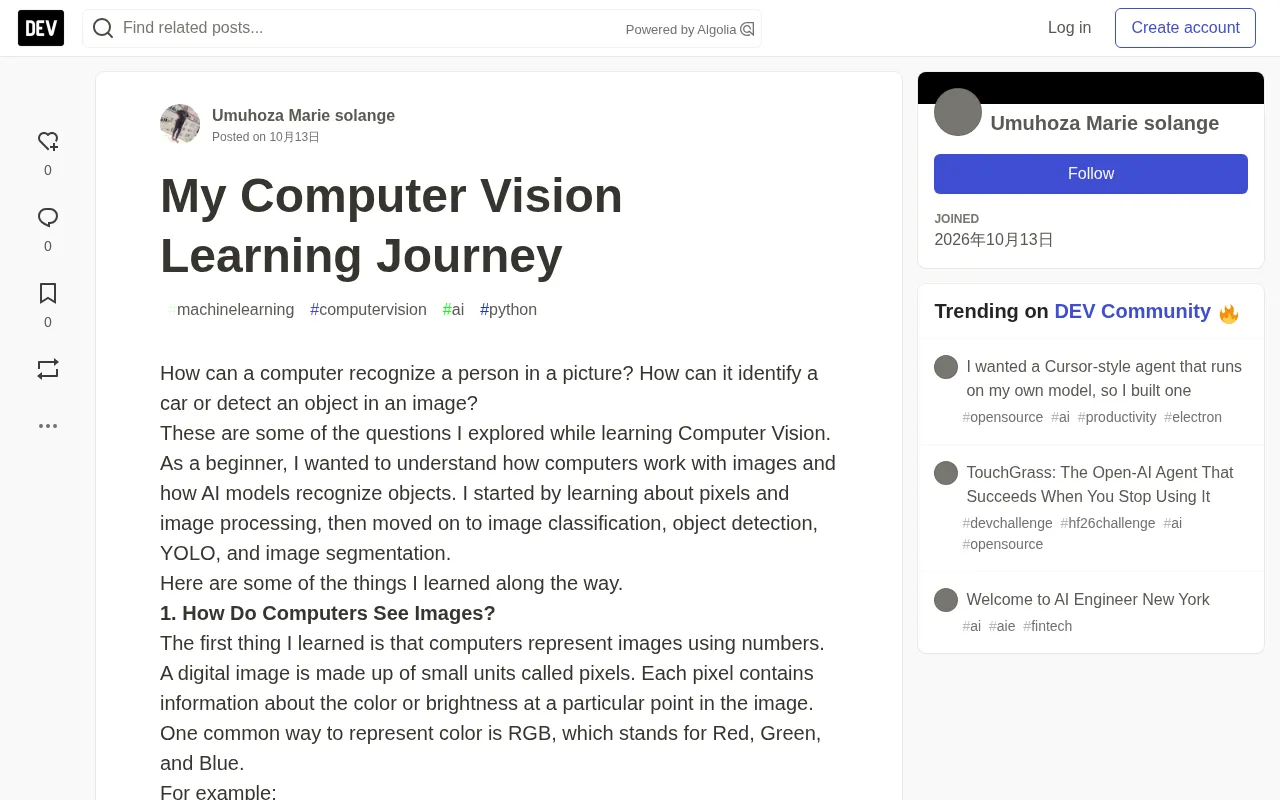 A Beginner's Guide to Computer Vision: From Pixels to YOLO and Image Segmentation