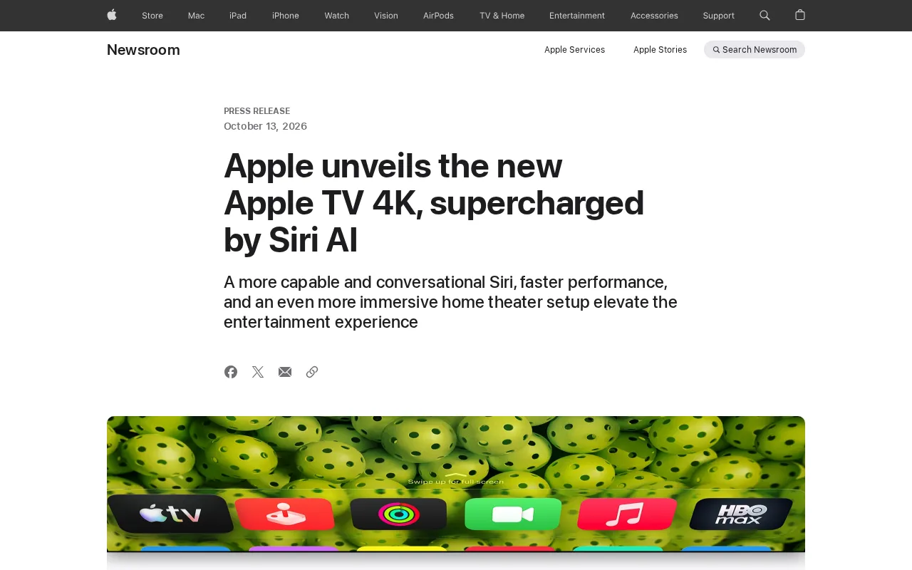 New Apple TV 4K released