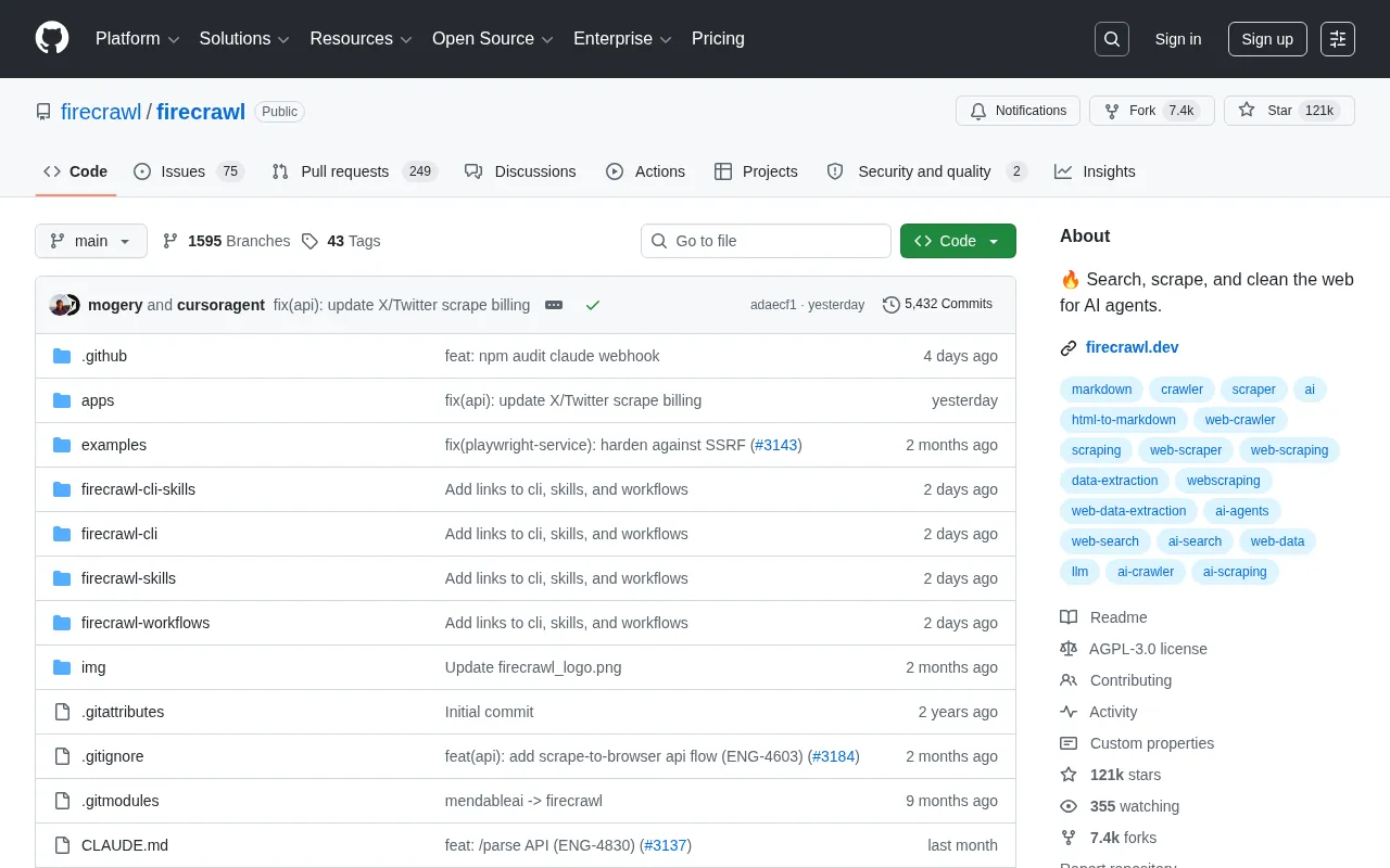 Firecrawl: The AI Web Scraping Powerhouse with 120K Stars — Essential for RAG Development