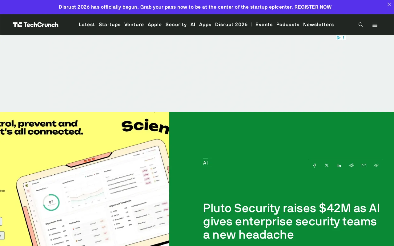 AI工具滥用催生企业安全新隐患,Pluto Security获4200万美元融资