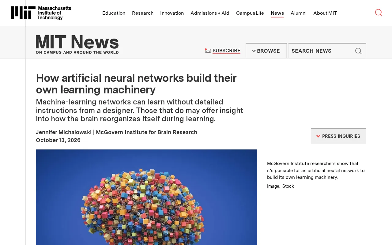 How Neural Networks Build Their Own Learning Mechanisms: Insights from Brain Science for Unsupervised Learning