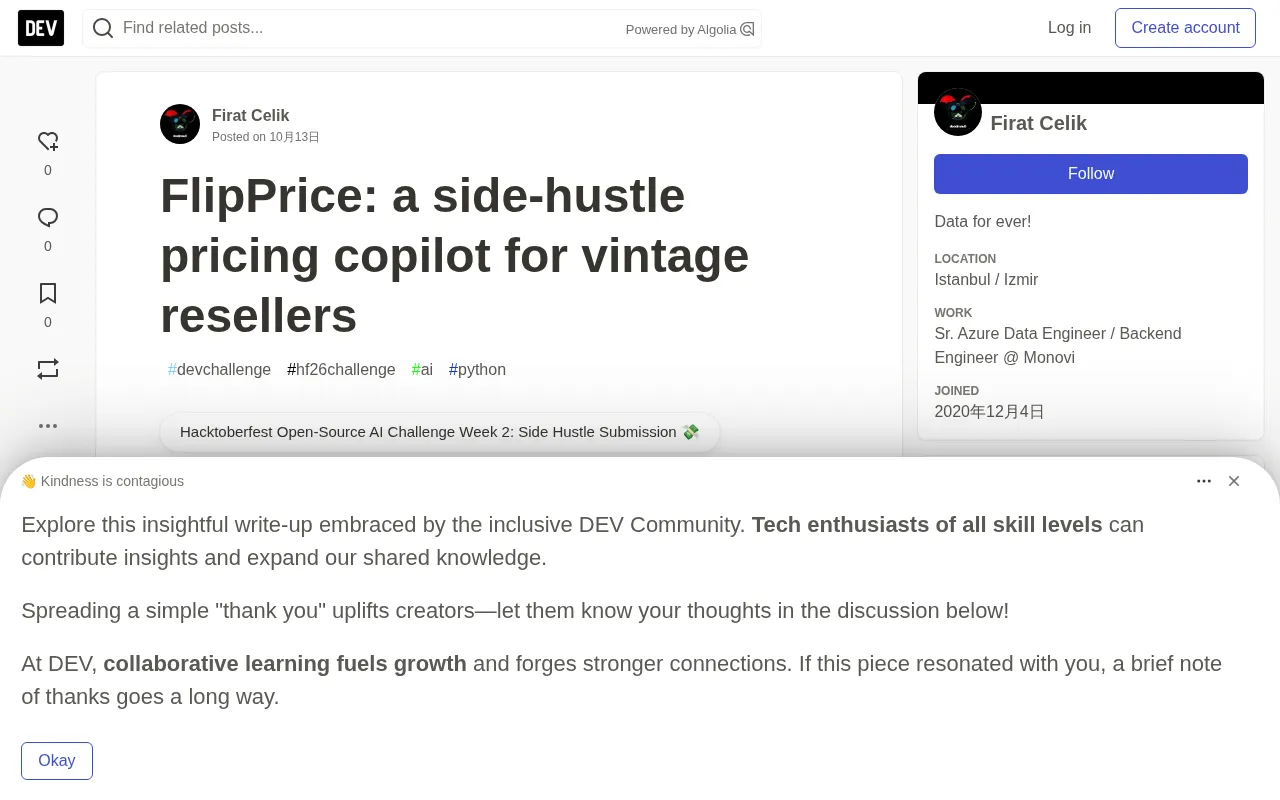 FlipPrice: An Open-Source Pricing Copilot for Vintage Resellers