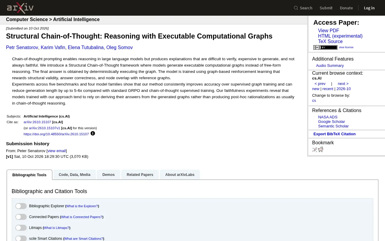 Structural Chain-of-Thought SCOPE: Reshaping LLM Reasoning with Executable Computational Graphs