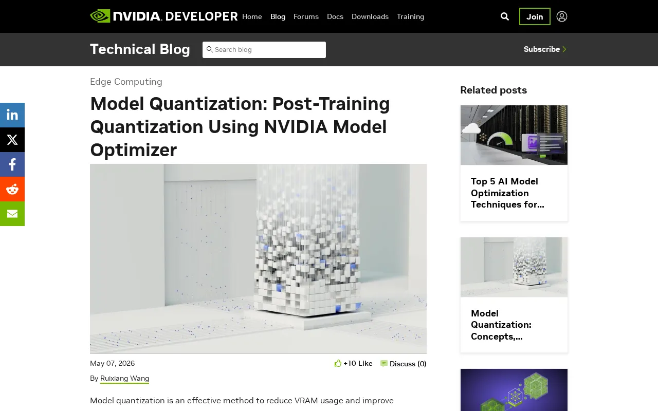 NVIDIA Model Optimizer Post-Training Quantization (PTQ) Practical Guide