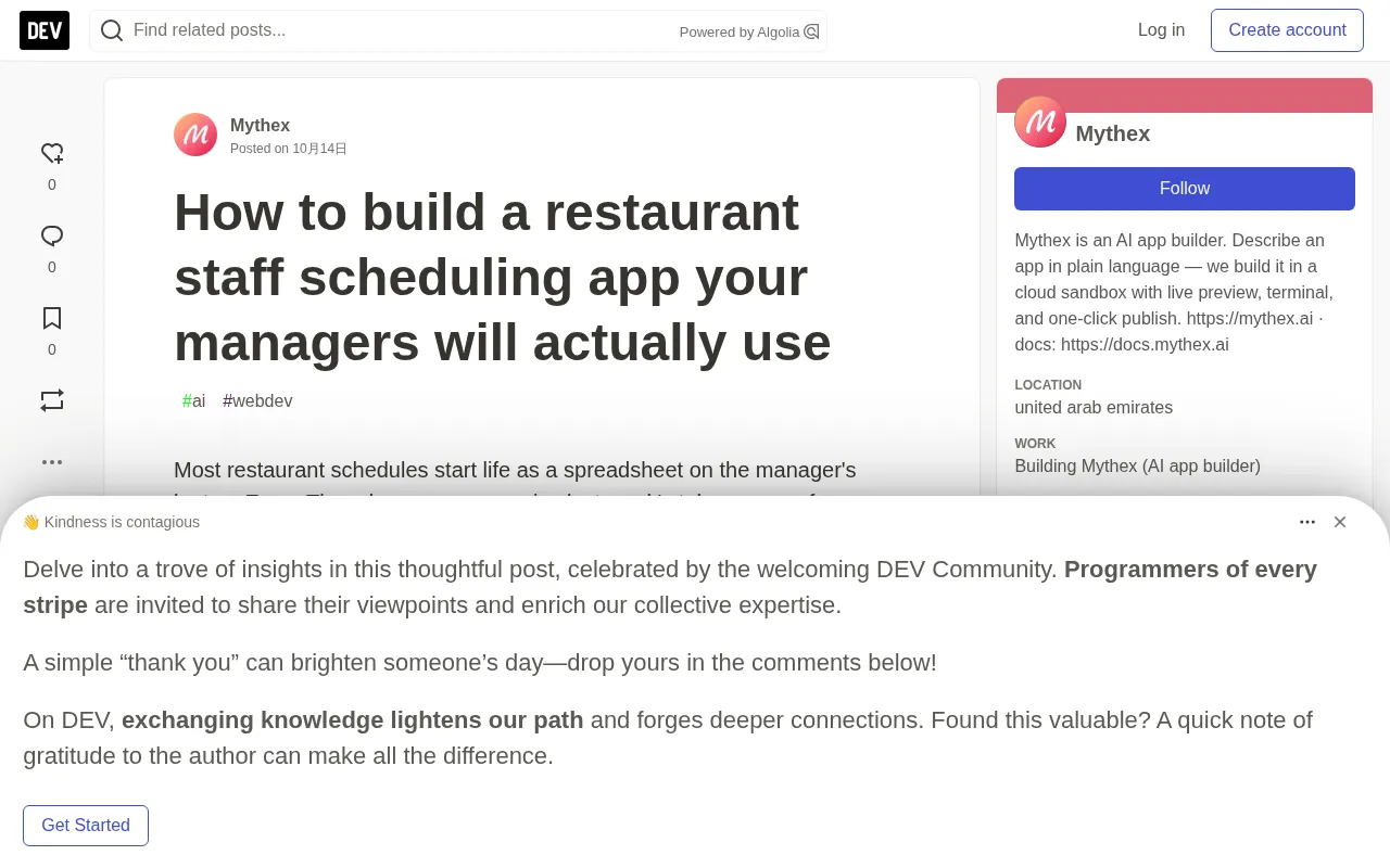 A Practical Guide to Building Your Own Restaurant Scheduling System with an AI App Builder