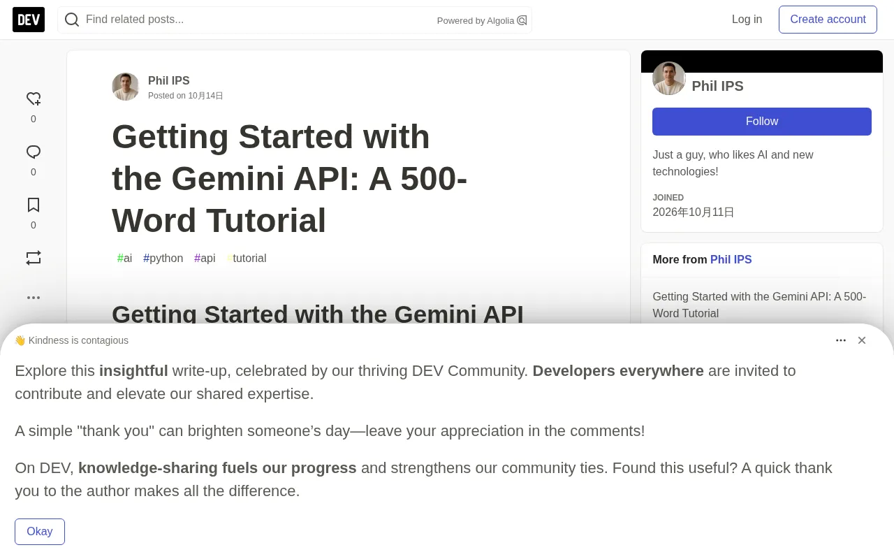 Getting Started with the Gemini API: From API Key to Your First Call