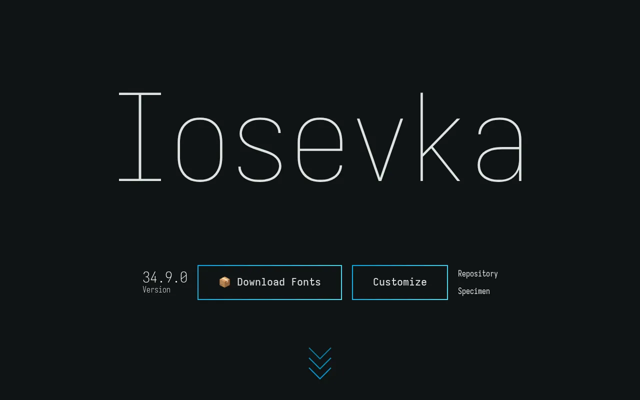 Iosevka: The All-Rounder of Open-Source Monospace Fonts