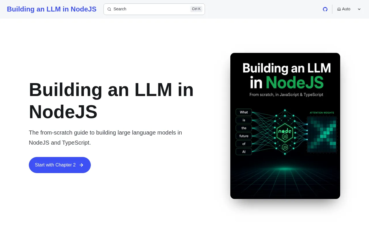 Building an LLM from Scratch in TypeScript: A Show HN Project Draws Attention