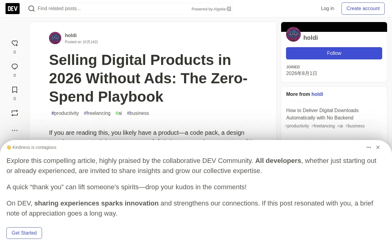 Zero Ad Budget: A Practical Handbook for Selling Digital Products Without Ads in 2026