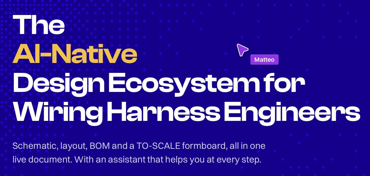HarnessHive: An AI-Native Wiring Harness Collaborative Design Tool