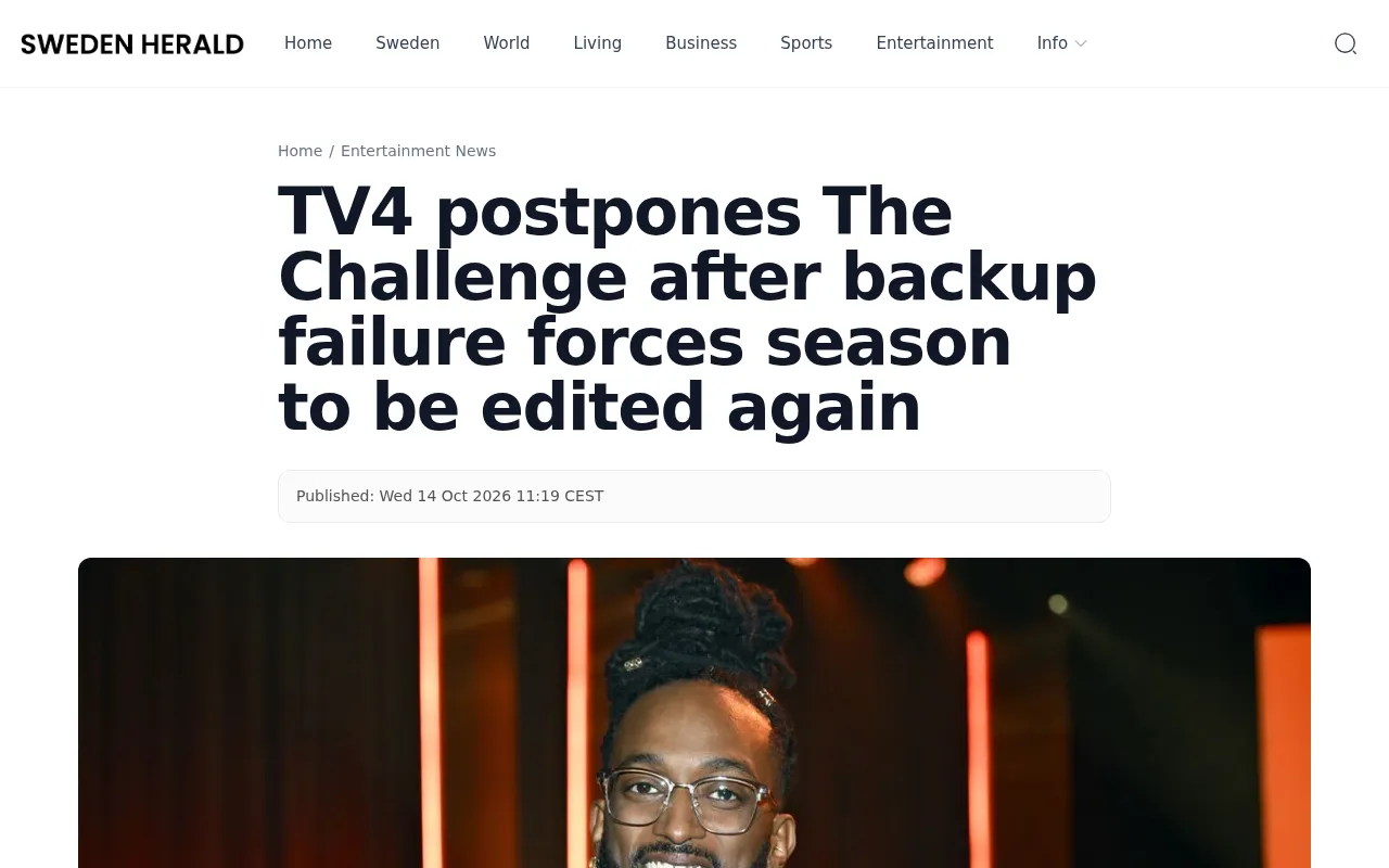AI Editing Agent Accidentally Deletes Footage, Forcing TV4 Show Postponement