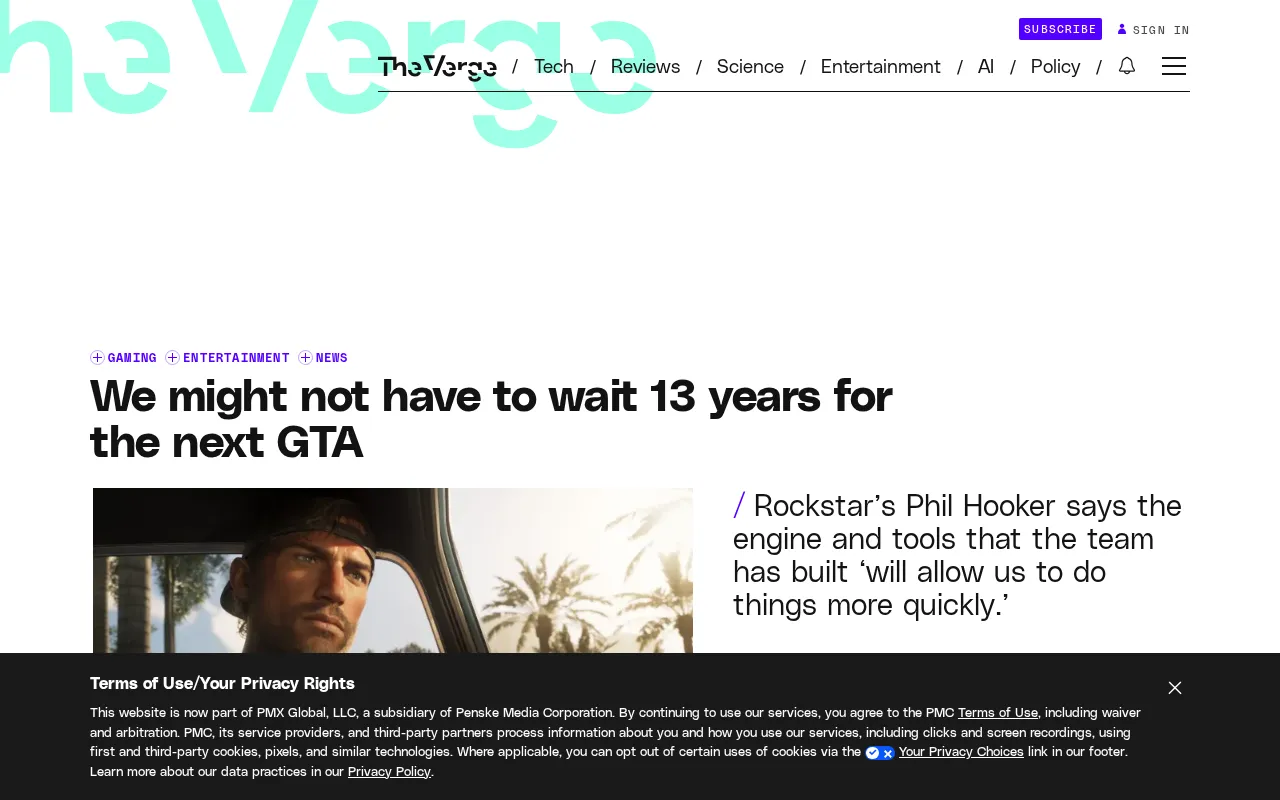 不必再等13年:Rockstar暗示《GTA》新作开发周期将大幅缩短