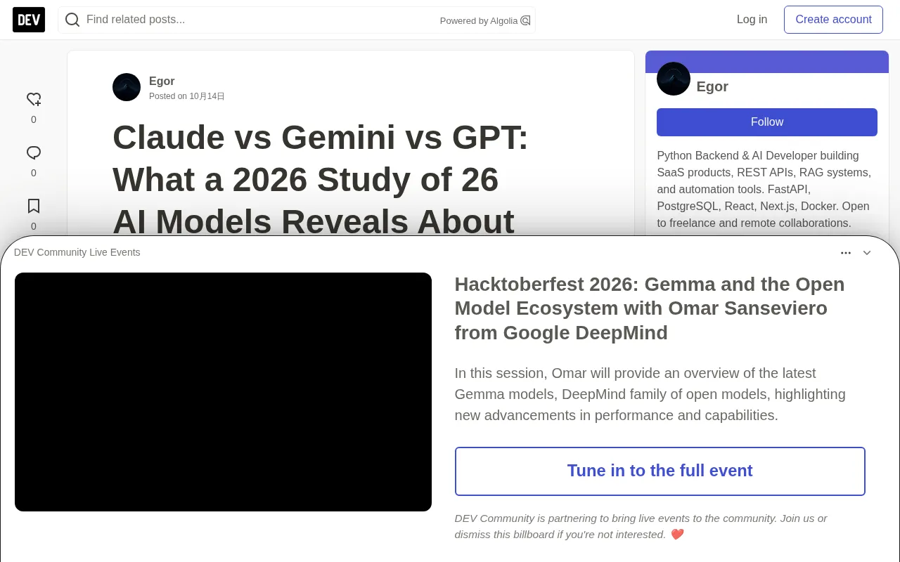 26 Models Tested: Million-Token Long Context — Claude vs. Gemini, Who's Stronger?