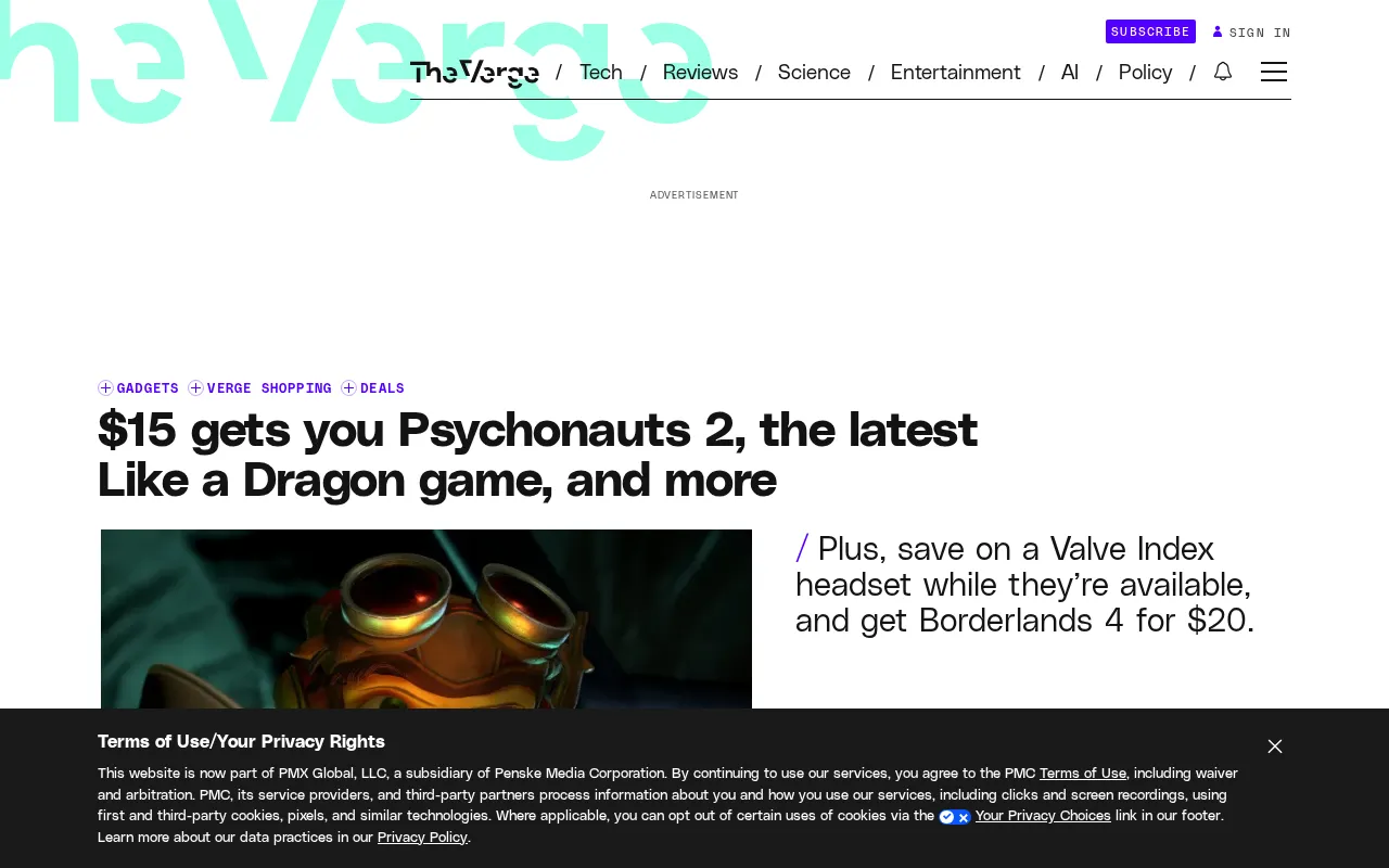 $15 Humble Choice Subscription: Play Psychonauts 2 and the Latest Like a Dragon