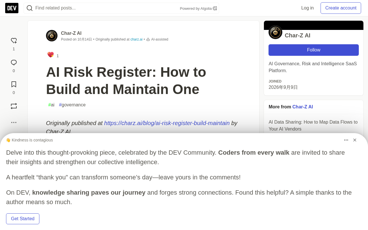 AI Risk Register: A Complete Guide to Building and Maintaining One