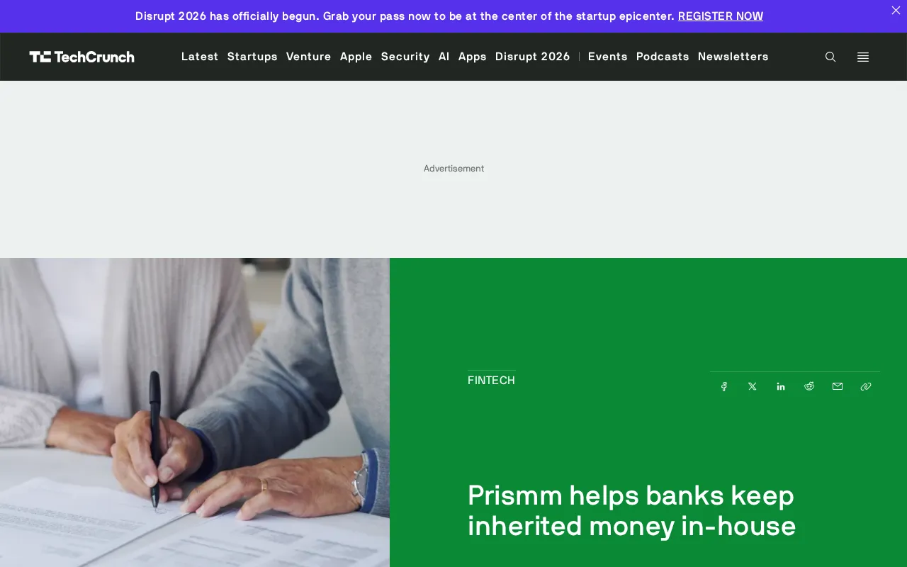 Prismm Helps Banks Retain Inherited Assets by Pre-Authorizing Family Account Access