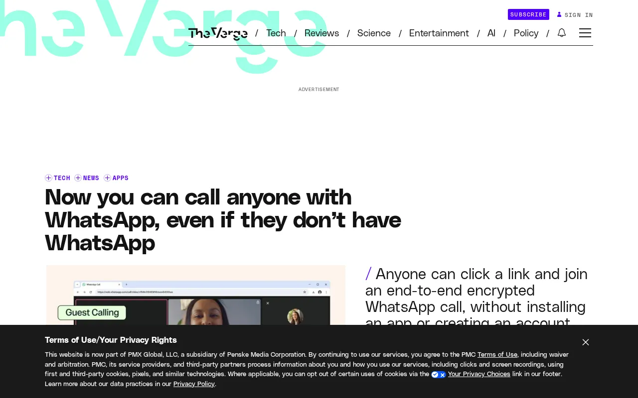 WhatsApp Launches Guest Calls: Receive Calls Without an Account