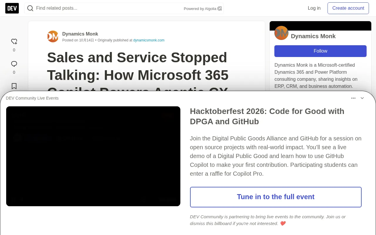 Microsoft 365 Copilot Agentic CX: The AI Data Layer Connecting Sales and Service