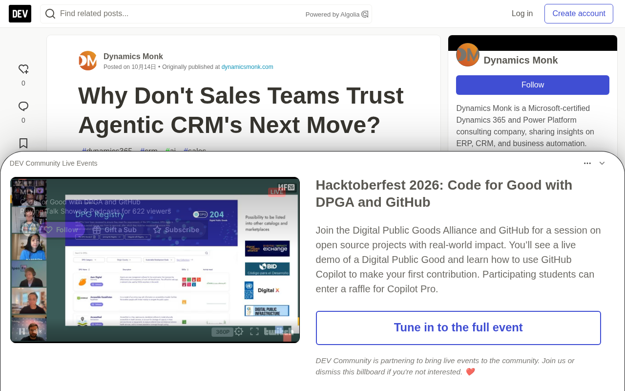 Why Sales Teams Still Don't Trust Agentic CRM's Next Best Action