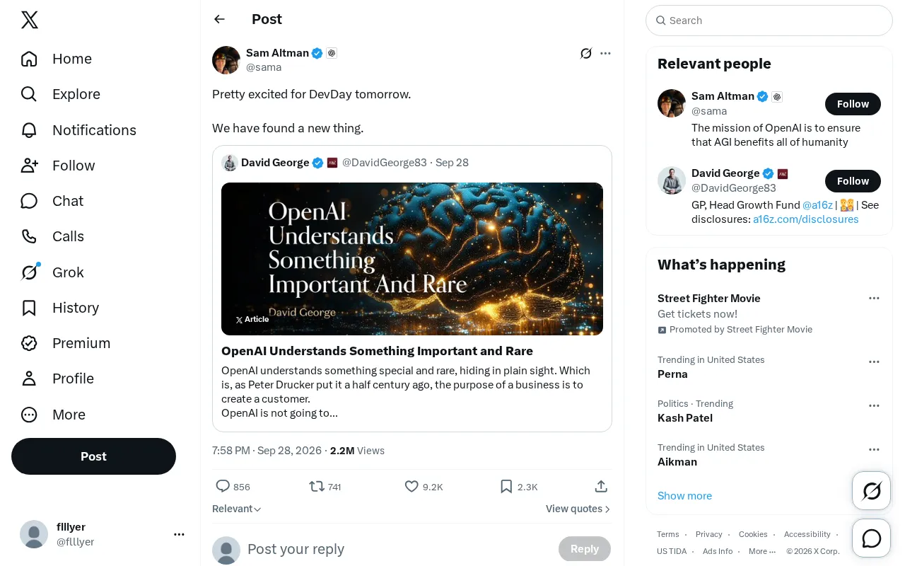 OpenAI DevDay Preview: A Single Tweet Sparks Anticipation