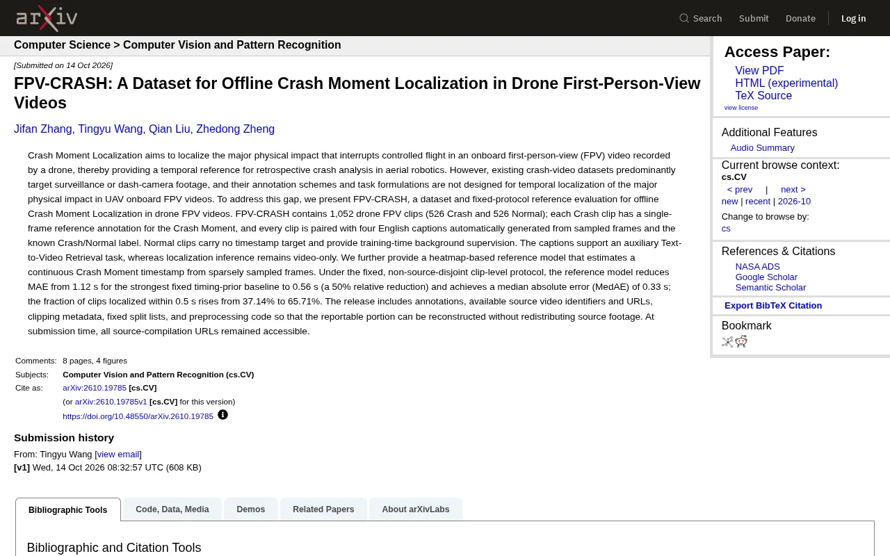 FPV-CRASH dataset source page