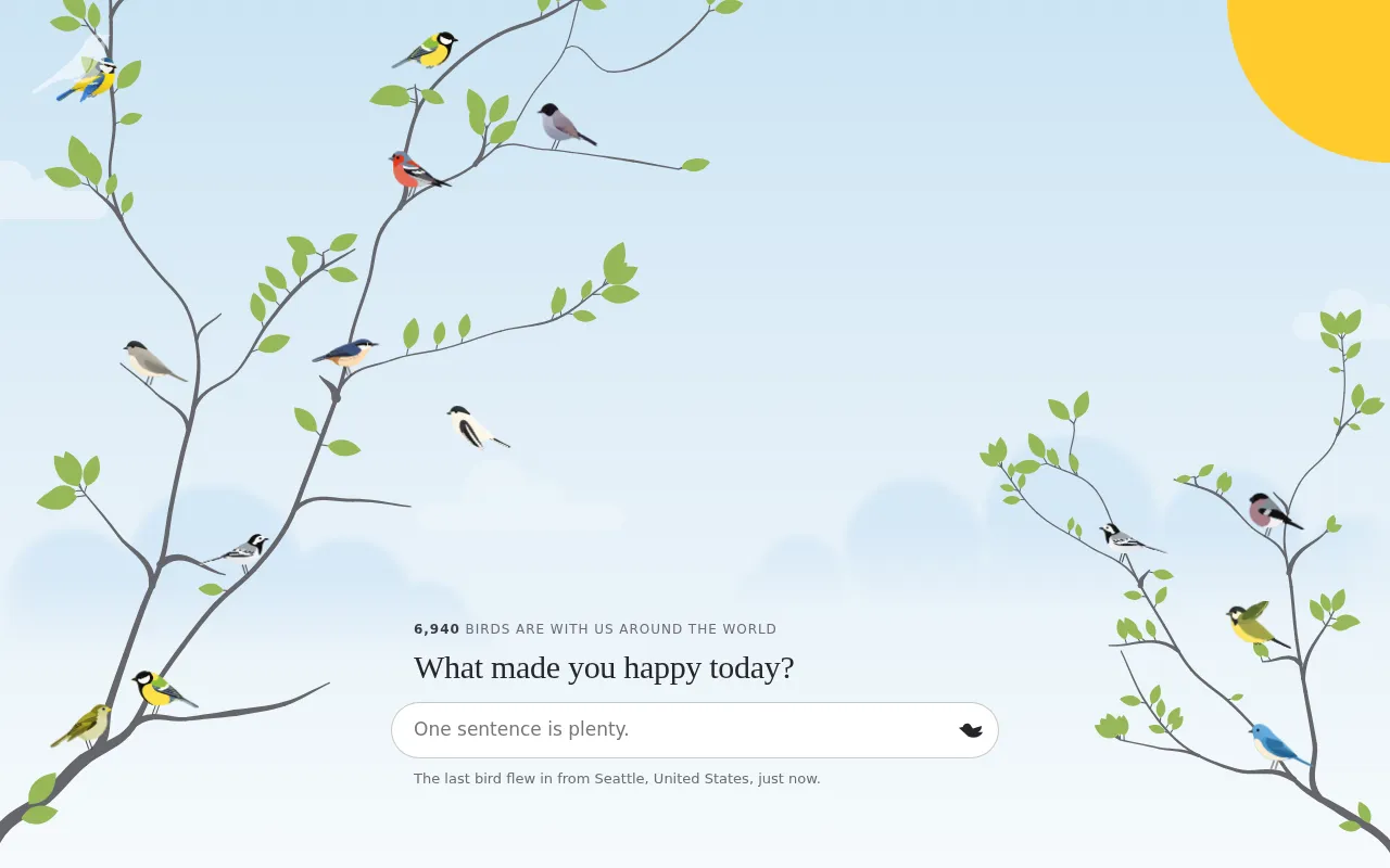 Catch a Bird:一个为"精神健康"而做的开源小游戏
