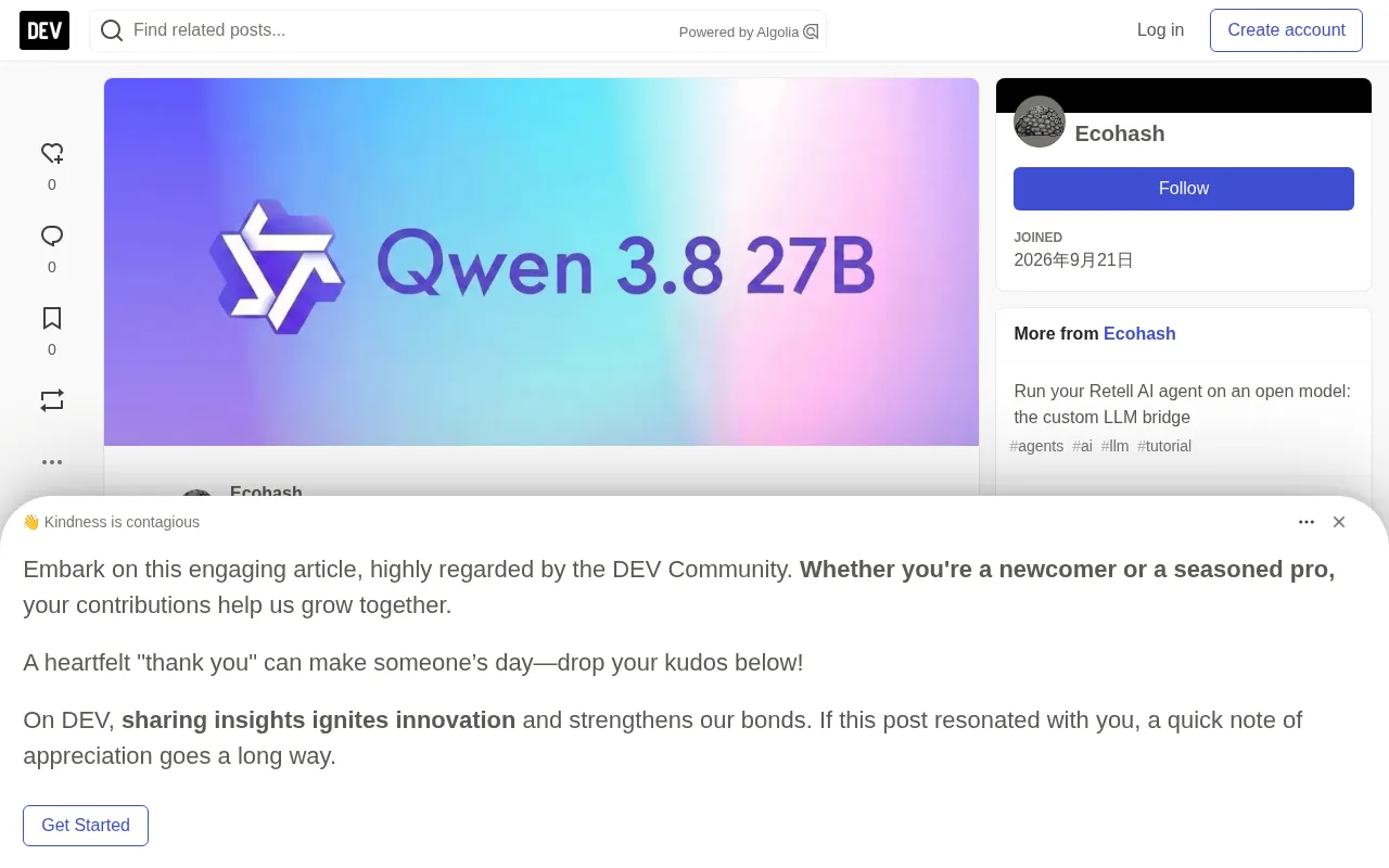 Deploying Qwen3.8-27B on a Single GPU: MTP Speculative Decoding Tuning in Practice