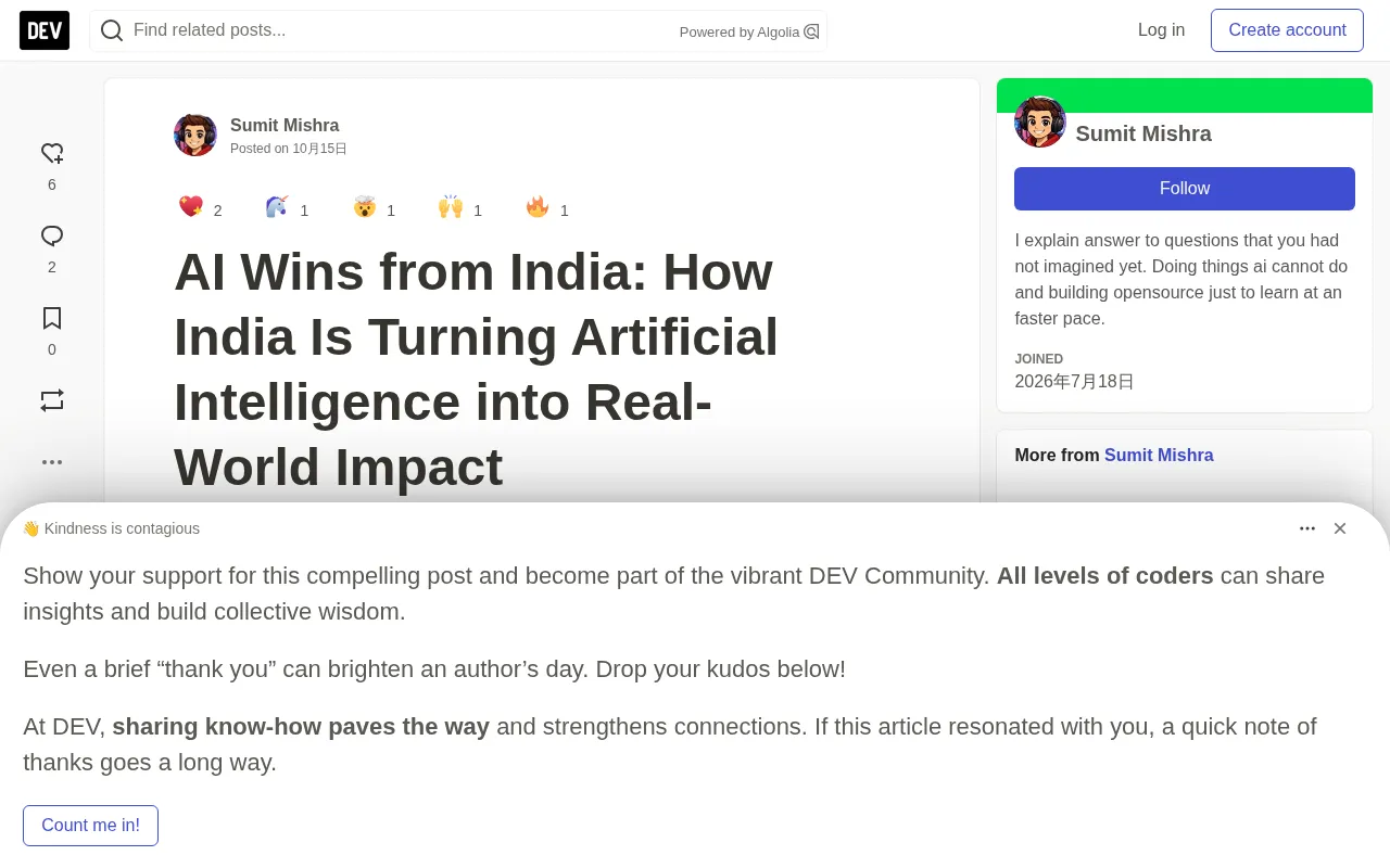 India's AI Rise: Scaling Real-World Solutions from Language to Healthcare