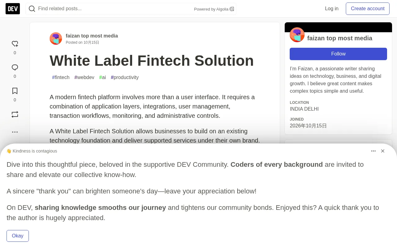 White Label Fintech Solutions: Architecture, Integration, and Selection Essentials