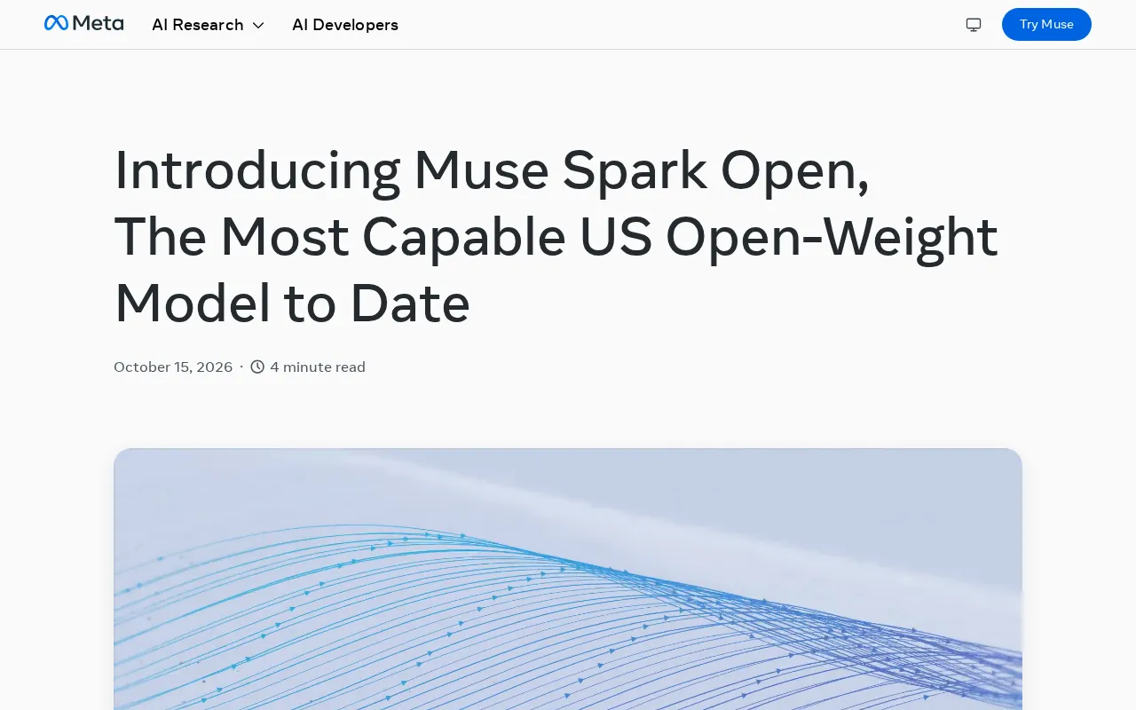 Muse Spark Open: A New Open Source Project Sparking Community Discussion