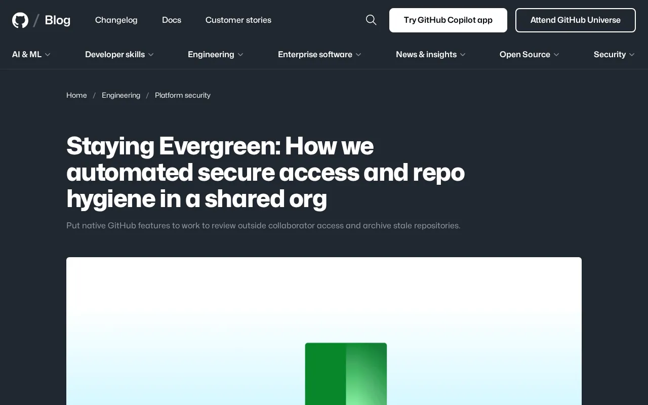 GitHub Shared Org Automation: Outside Collaborator Access Reviews and Repository Archiving