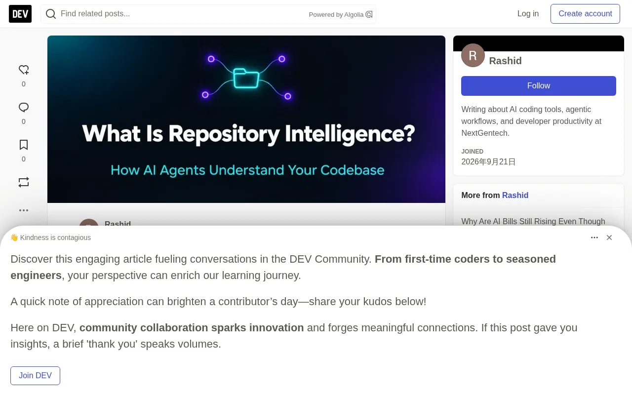 Repository Intelligence: How AI Coding Agents Truly Understand an Entire Codebase