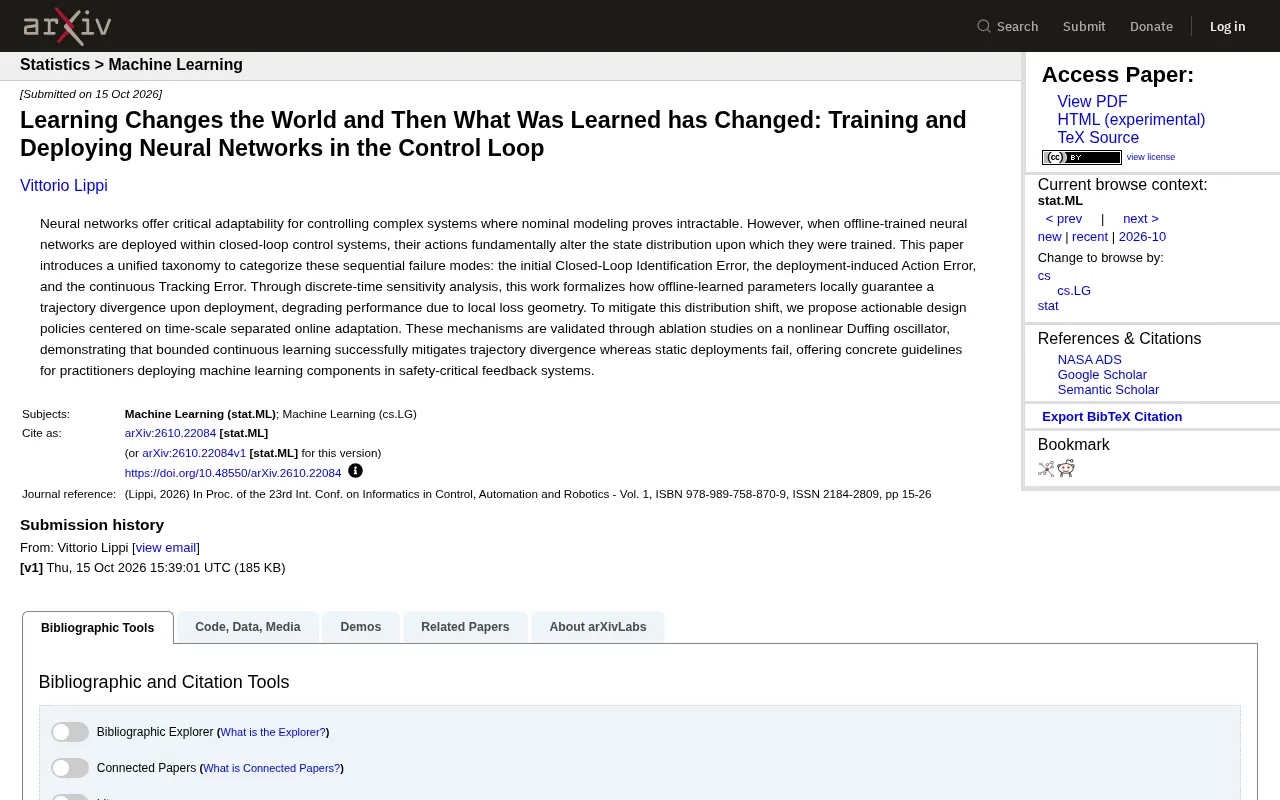 Offline-Trained Neural Networks Fail in Control Loops? This Paper Offers a Systematic Explanation