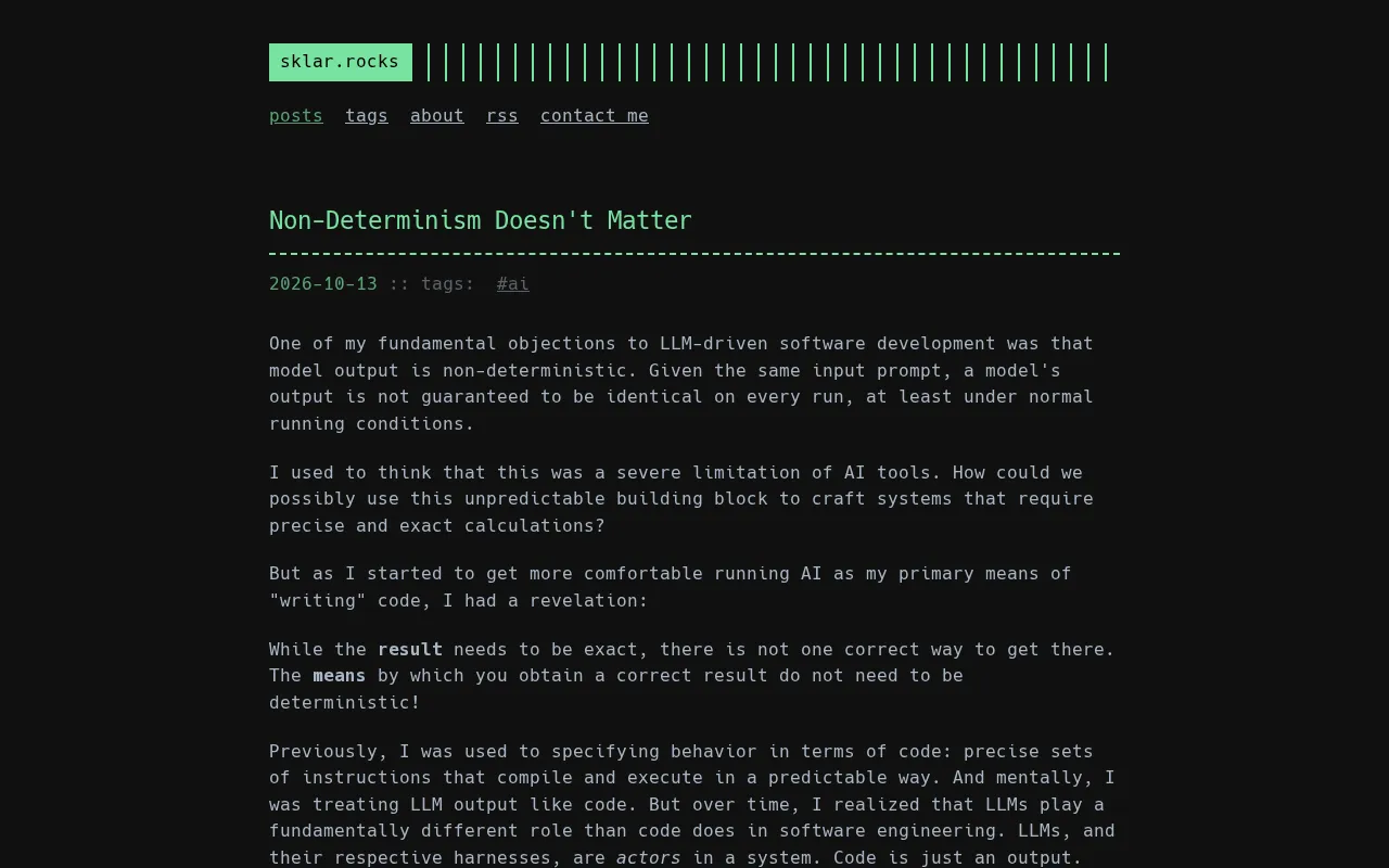 Does Non-Determinism Really Not Matter? Revisiting the Randomness Debate in LLM Inference