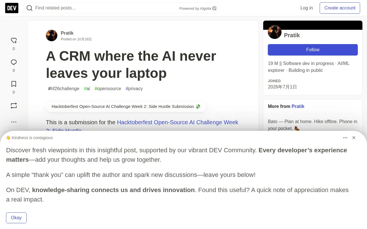 Local AI CRM: Keep Customer Conversations Off the Cloud