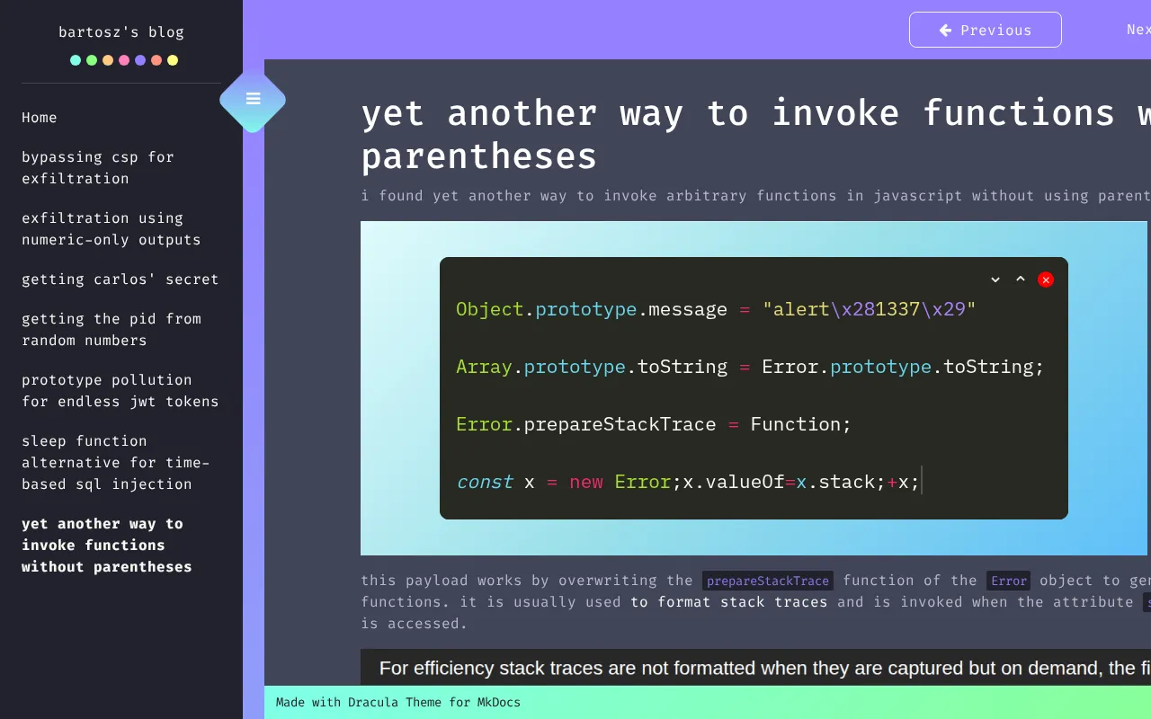 Yet Another Way to Invoke Functions Without Parentheses