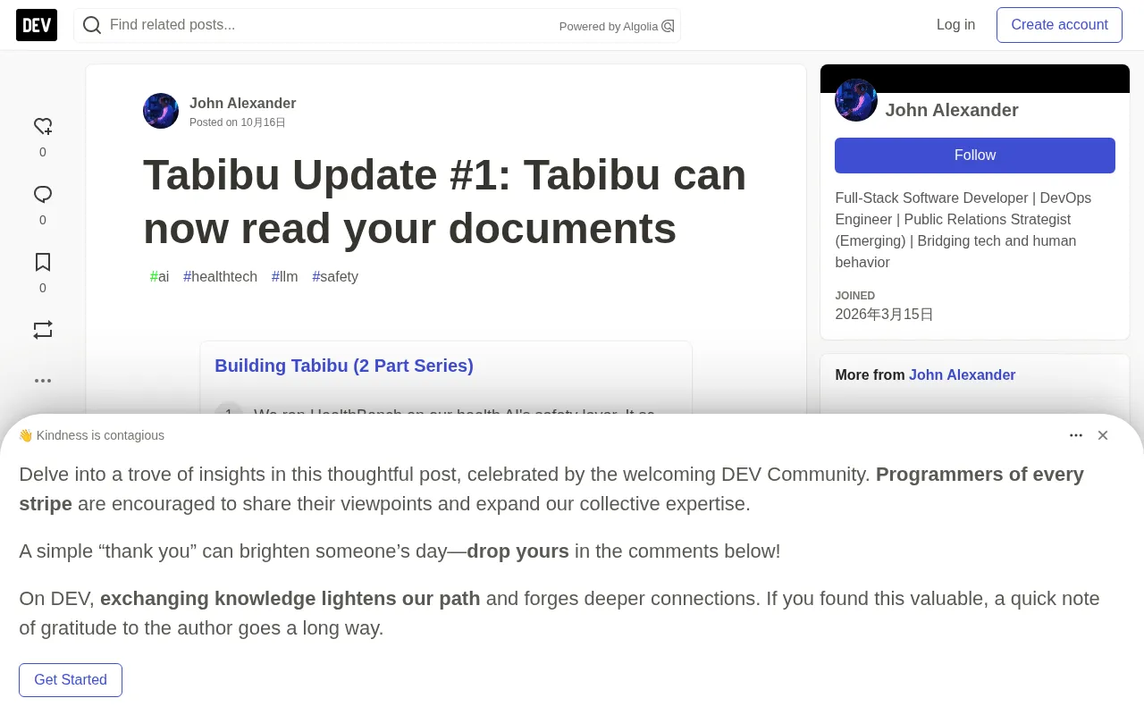 Tabibu update announcement