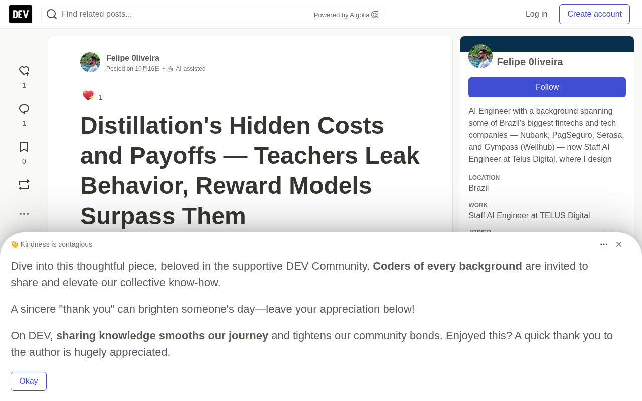 Distillation's Hidden Costs: Teachers Leak Behavior, Reward Models Surpass Them