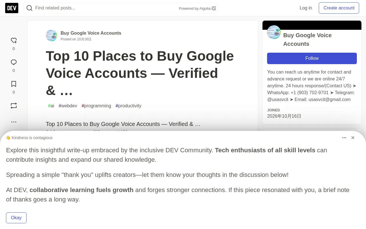 Behind the Search Trend for Buying Google Voice Accounts: Digital Communication Knowledge Worth Understanding