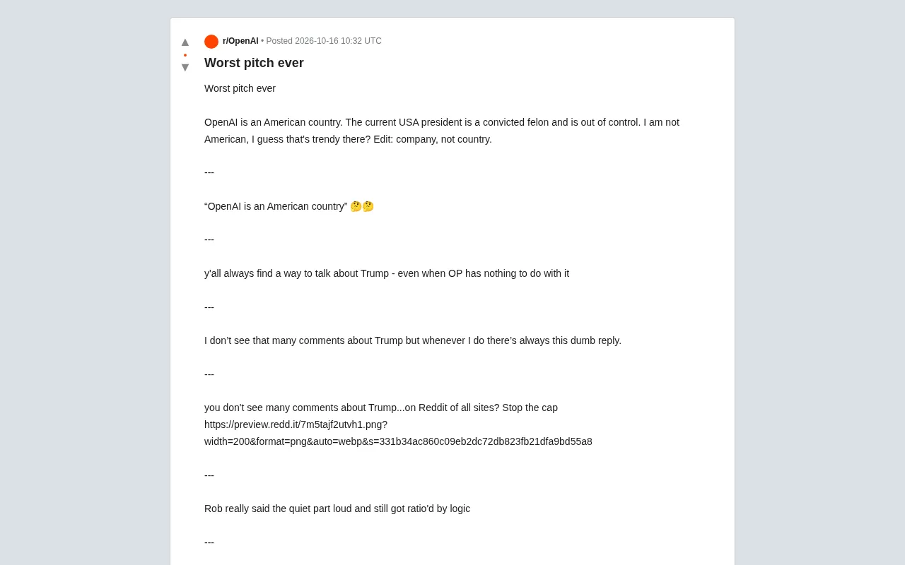 reddit source: Worst pitch ever