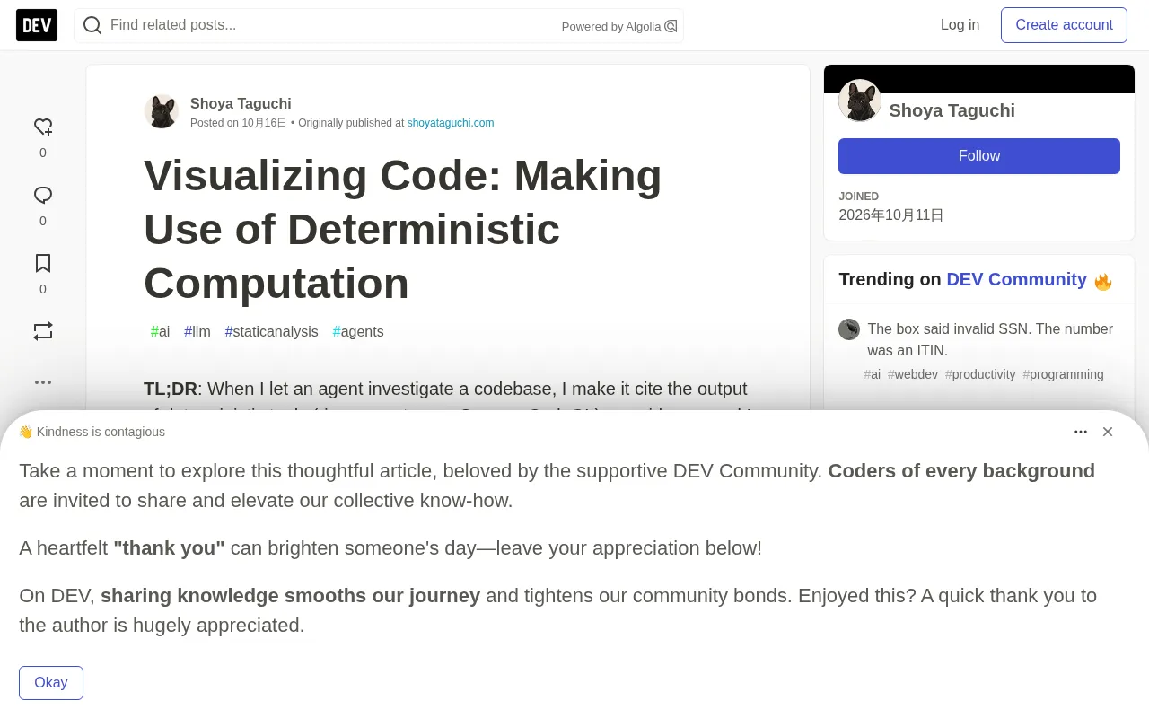Making AI Agents Use Deterministic Tools for Code Analysis: Practice and Reflections